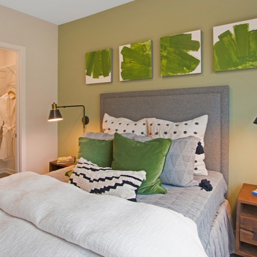 Bedroom Bedroom with a private walk-in closet